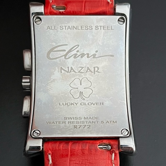Elini Nazar Lucky Clover Swiss Watch - Picture 2 of 6